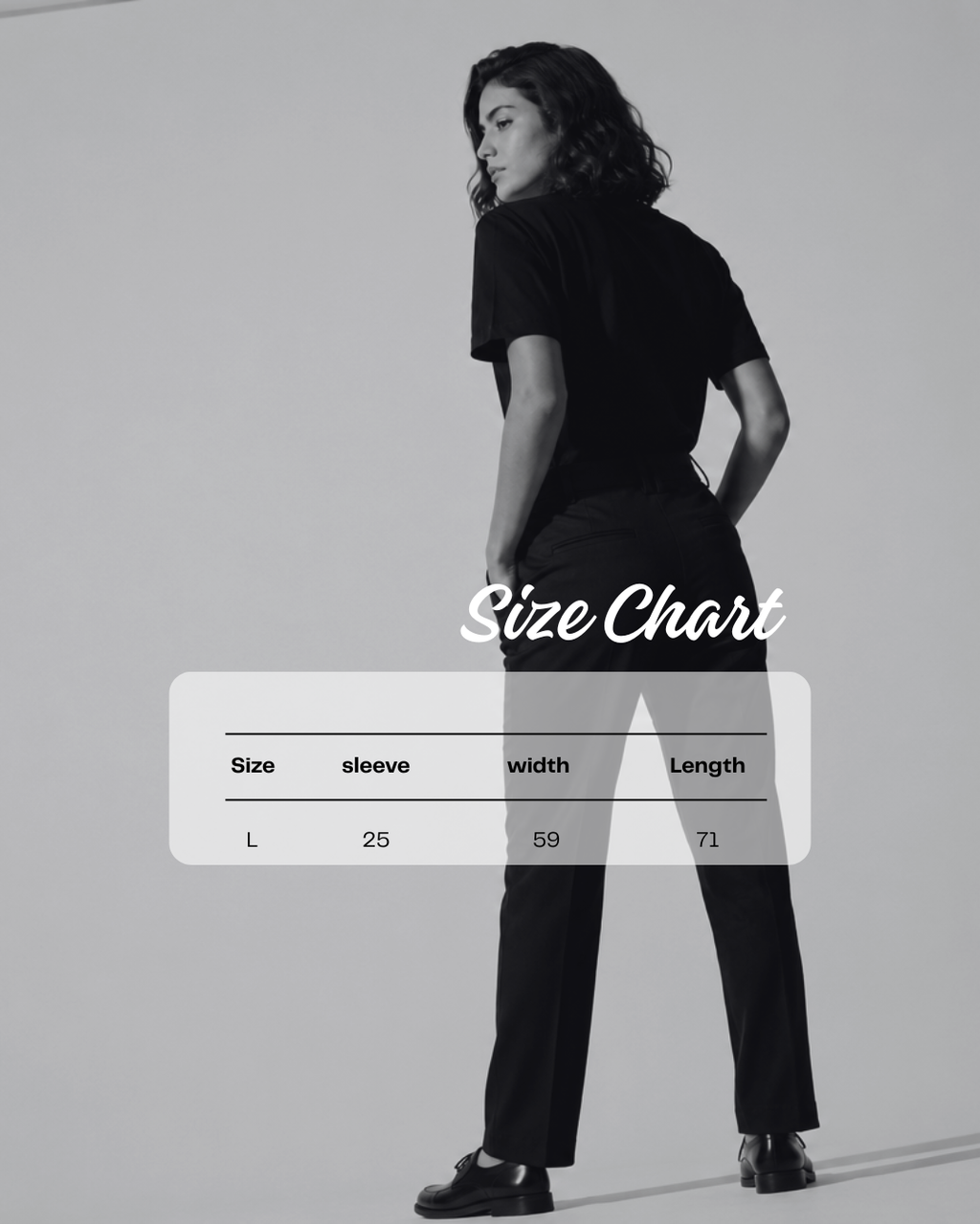 plain oversized t-shirt (black)