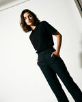 plain oversized t-shirt (black)